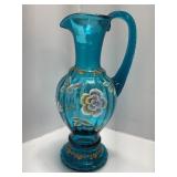 Fenton New Century Collection Hand-Painted Glass E