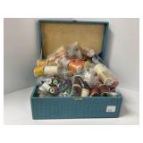 Sewing Threads in Storage Box