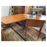 Singer 301A Sewing Machine in Wooden Cabinet