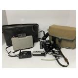 Vintage Cameras and Accessories Lot