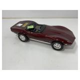 Die-Cast Model Car in Burgundy Finish