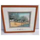 P Buckley Moss Signed Print #230/1000