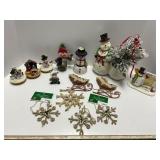 Snowman and Christmas Decorations