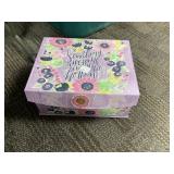 Decorative Floral Cardboard Storage Boxes