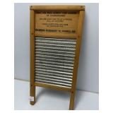 Wood and Metal Washboard by Columbus Washboard Co.