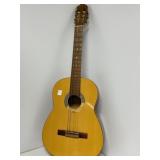 Wooden Classical Guitar With Decorative Rosette