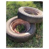 Trailer house, tires and wheels