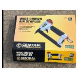 Central pneumatic, wide crown air stapler