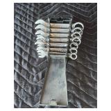 SAE combo wrench set 3/8 inch ï¿½ 3/4  inch