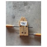 Vintage Jorgensen wooden carpentry clamp