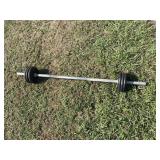 Weightlifting bar