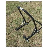 Motorcycle swing arm lift and stand