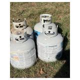Propane bottles