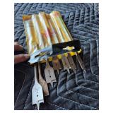 Irwin Wood boring bit set