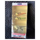 (3) safety glasses