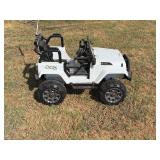 Kids electric Jeep with remote control new battery