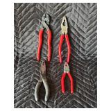 Crescent and Johnson, pliers and cutters