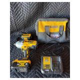 DeWalt XR 20 V max with 4AH battery charger and...