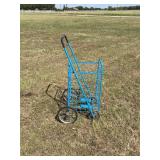 Blue utility basket