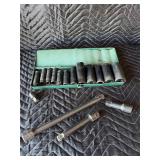 Vanadium 1/2ï¿½ drive sockets + extensions