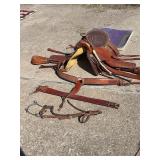 Custom tall hurricane deck hand to saddle with...