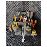 DeWalt tool pouch with electrical tattoos