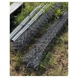 Random fence material