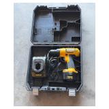 DeWalt 12 V cordless screw gun with charger and...