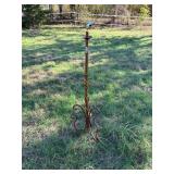 Vintage ornamental, iron floor lamp