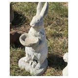 Concrete rabbit 17 inches