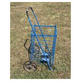 Blue utility basket