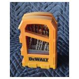 DeWalt drillbit selection/index