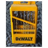 DeWalt drillbit selection/index