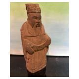 Vintage Chinoiserie Stone Statue