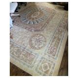 Mehraban Chinese Aubusson Flat Weave Rug
