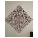 Decorative Wood Wall Hangings (set of 2)