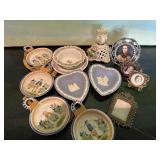 Wedgwood Jasperware; J. Strongwater Frame; more