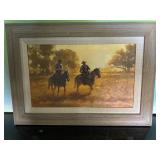 Framed Signed Painting Roy Grinnell
