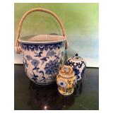 Decorative Blue and White Vases and more
