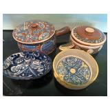 Mexican Tlaquepaque Redware Pottery, and more