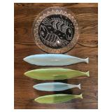 Decorative Serving Pieces (fish theme)