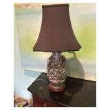 Porcelain Chinoiserie Lamp