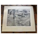 Framed Signed Numbered Peter Milton Country Pieces