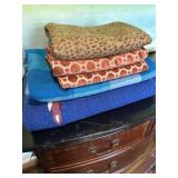 Assorted Blankets and Pillow Shams