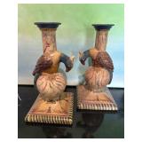 Decorative Bird Candlesticks