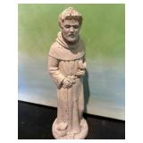 Small Stone St. Francis Statue