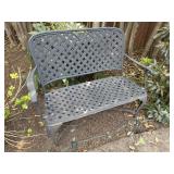Metal Outdoor Bench