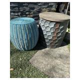 Small Outdoor Stools and/or Side Tables