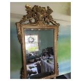 Antique Italian Gold Gilt Mirror (see description)