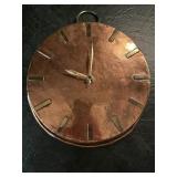 Copper Clock (battery operated)